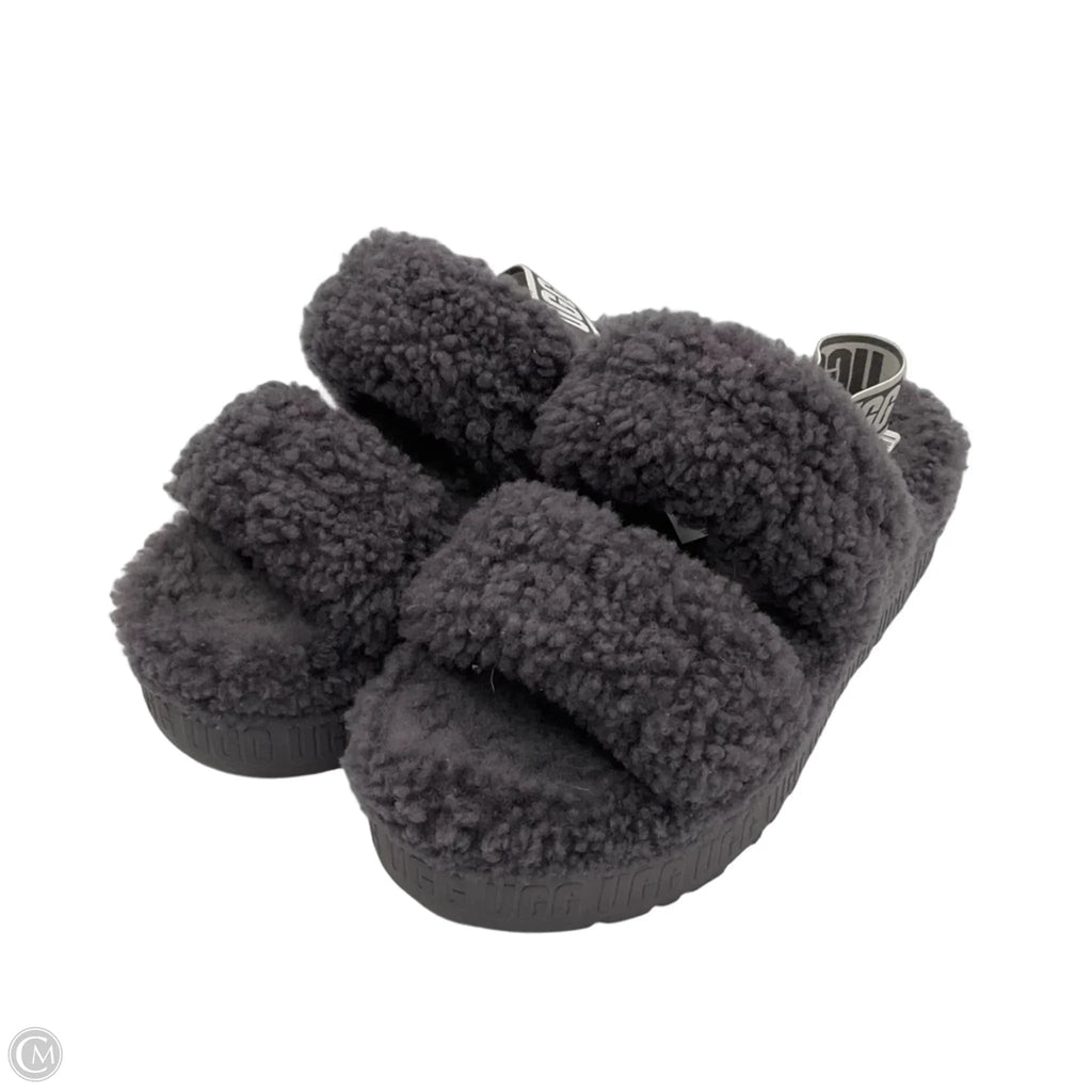 Sandals Designer By Ugg In Purple, Size: 10