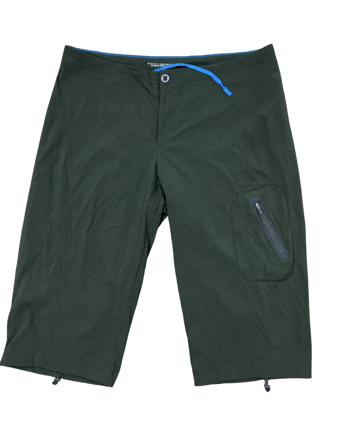 Athletic Capris By Columbia In Green, Size:Xl