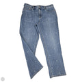 Jeans Straight By Talbots In Blue Denim, Size: 14