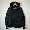 Jacket Windbreaker By Lululemon In Black, Size: M