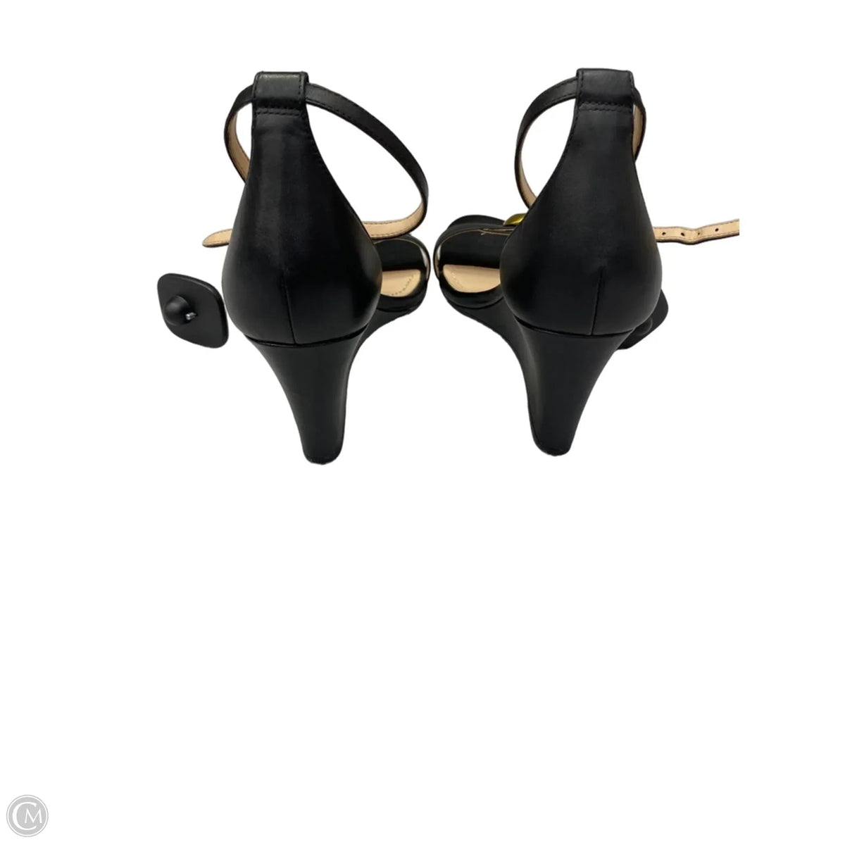 Sandals Designer By Coach In Black, Size: 9.5