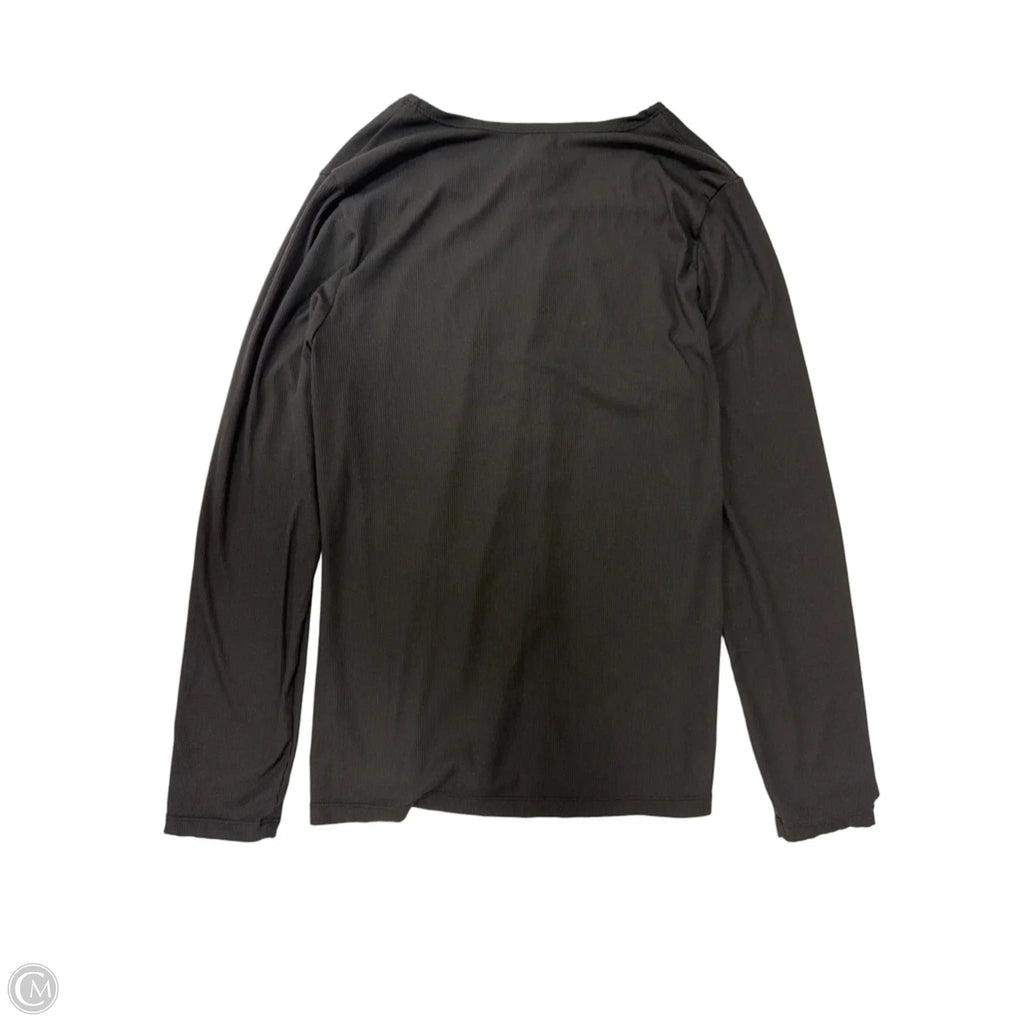 Top Long Sleeve Basic By 32 Degrees In Black, Size: Xl