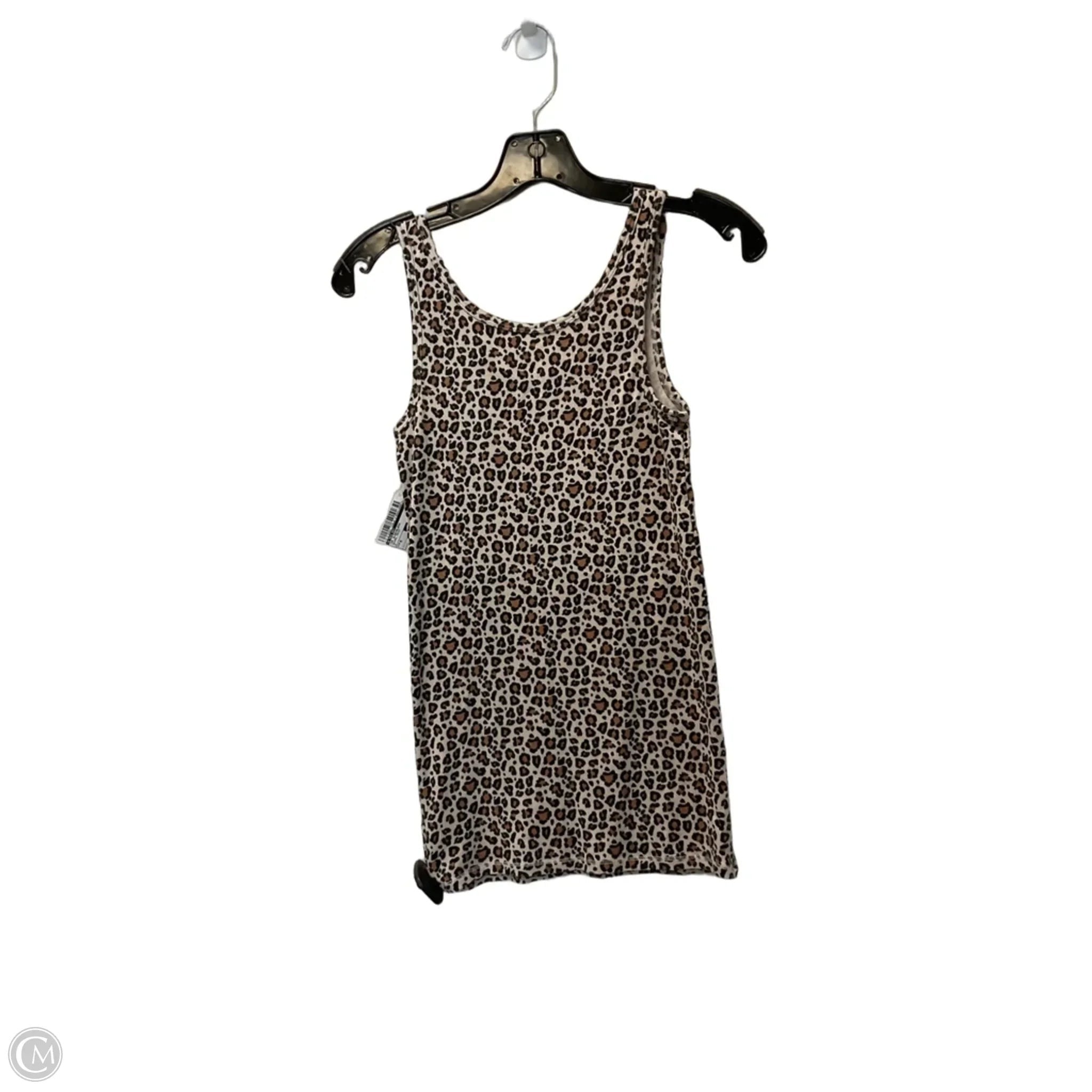 Top Sleeveless By A New Day In Animal Print, Size: M