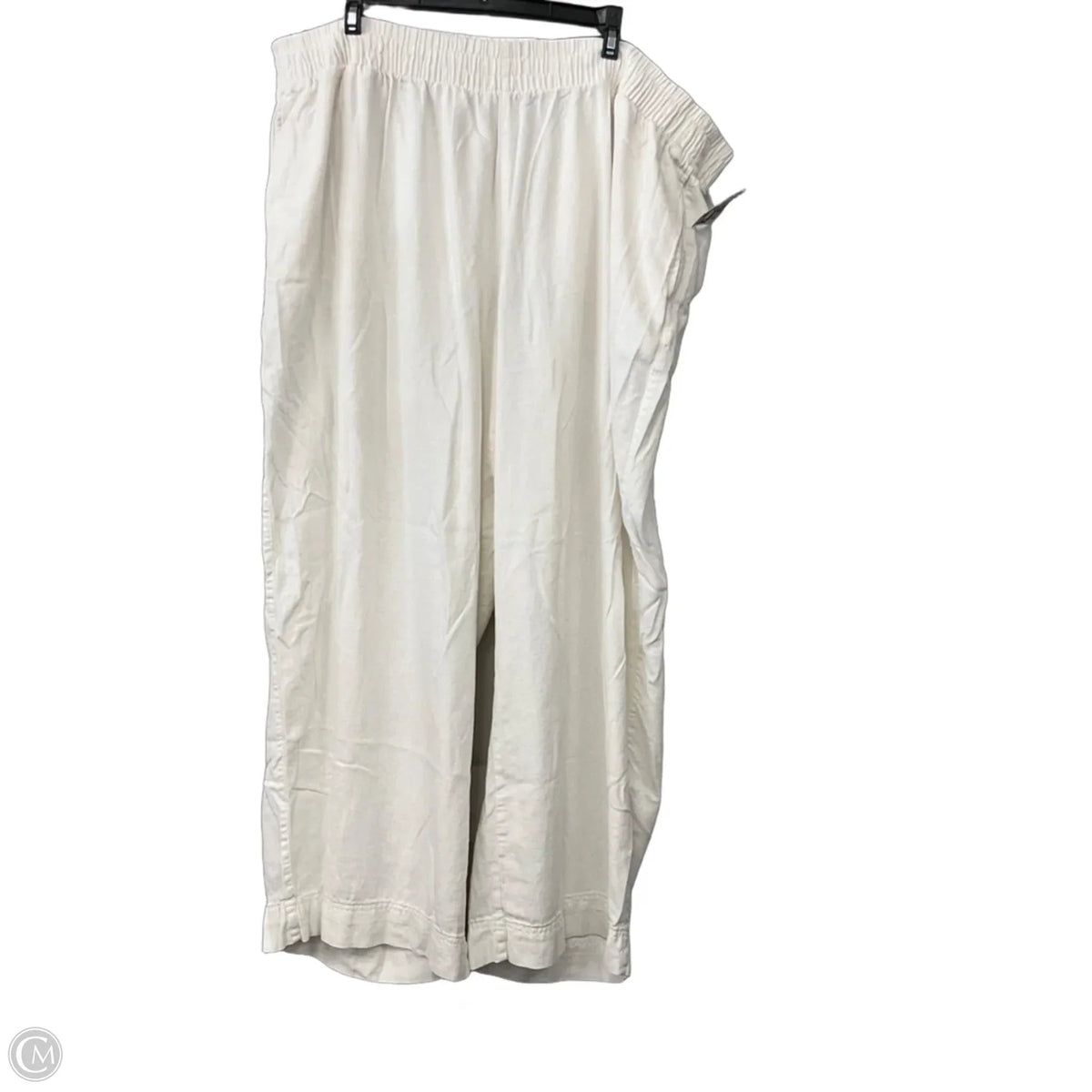 Pants Linen By Old Navy In White, Size: Xxl