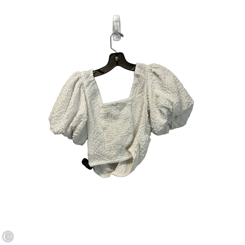 Top Short Sleeve By Circus By Sam Edelman In White, Size: Xs