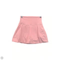 Athletic Skort By Lululemon In Pink, Size: 4