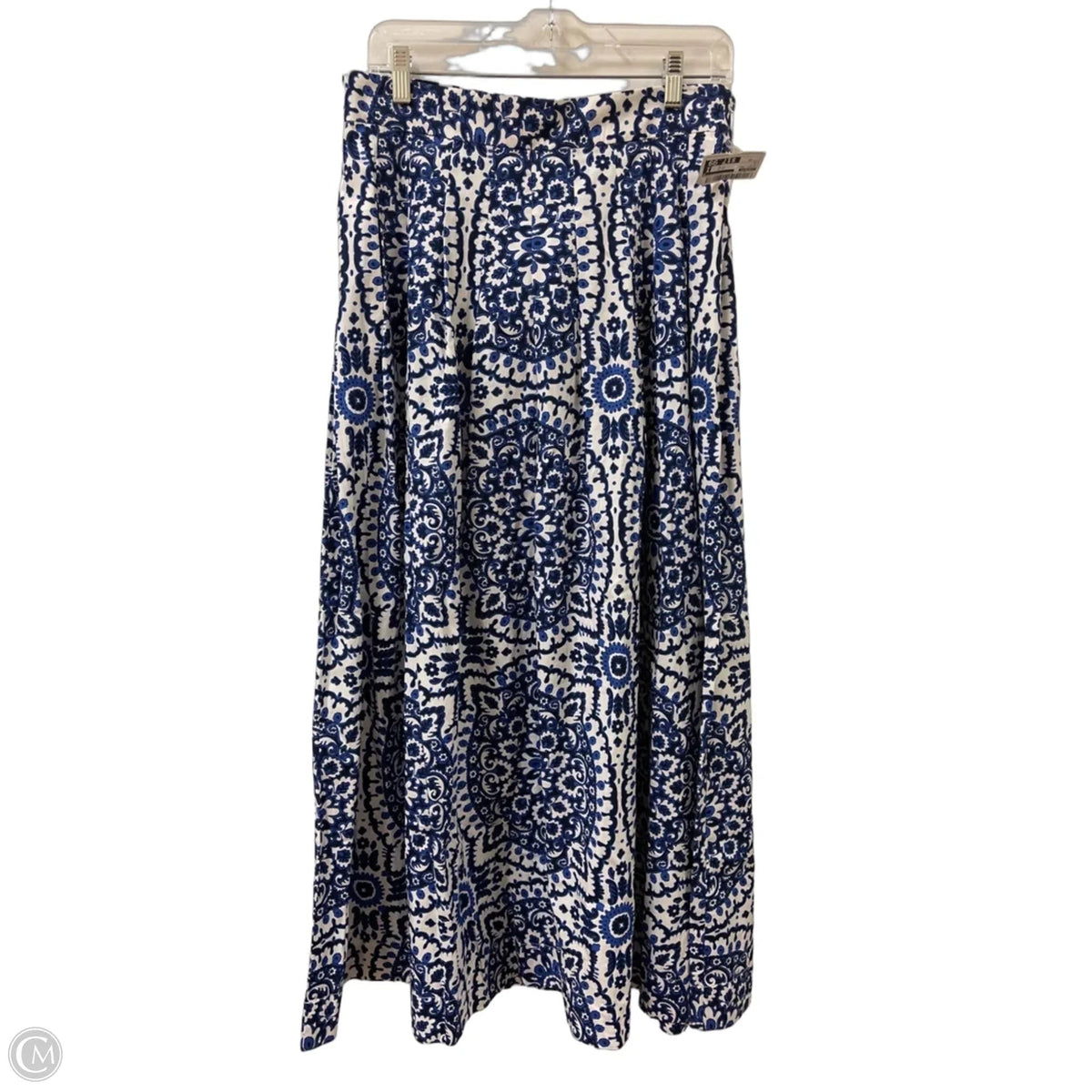 Skirt Maxi By Talbots In Blue, Size: 10