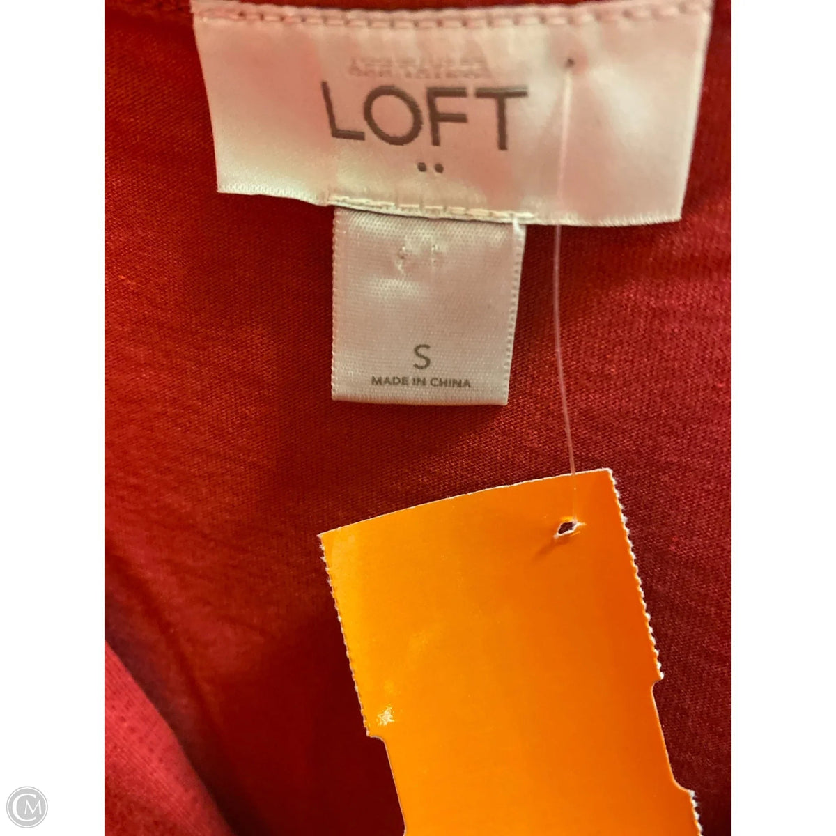 Dress Casual Midi By Loft In Pink, Size: S