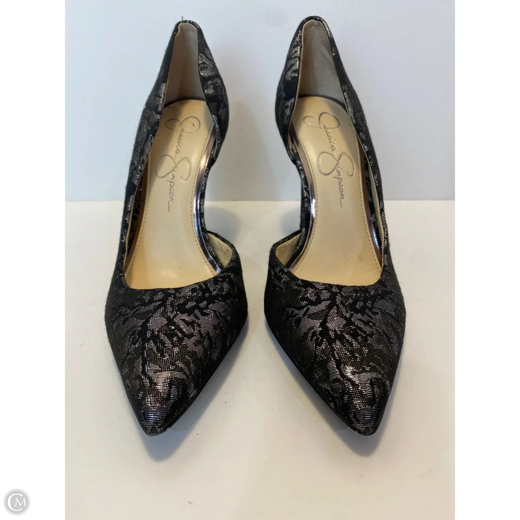 Shoes Heels Stiletto By Jessica Simpson In Black, Size: 7