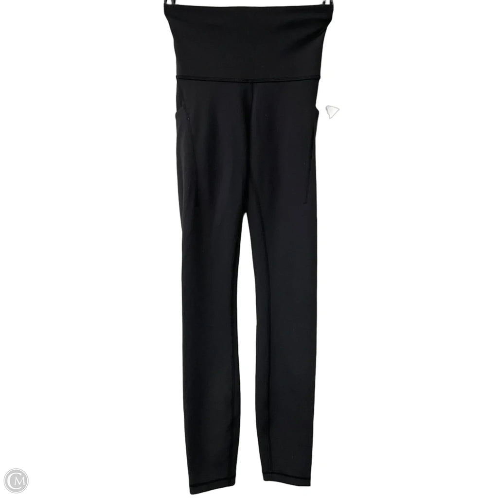 Athletic Leggings By Lululemon In Black, Size: 2