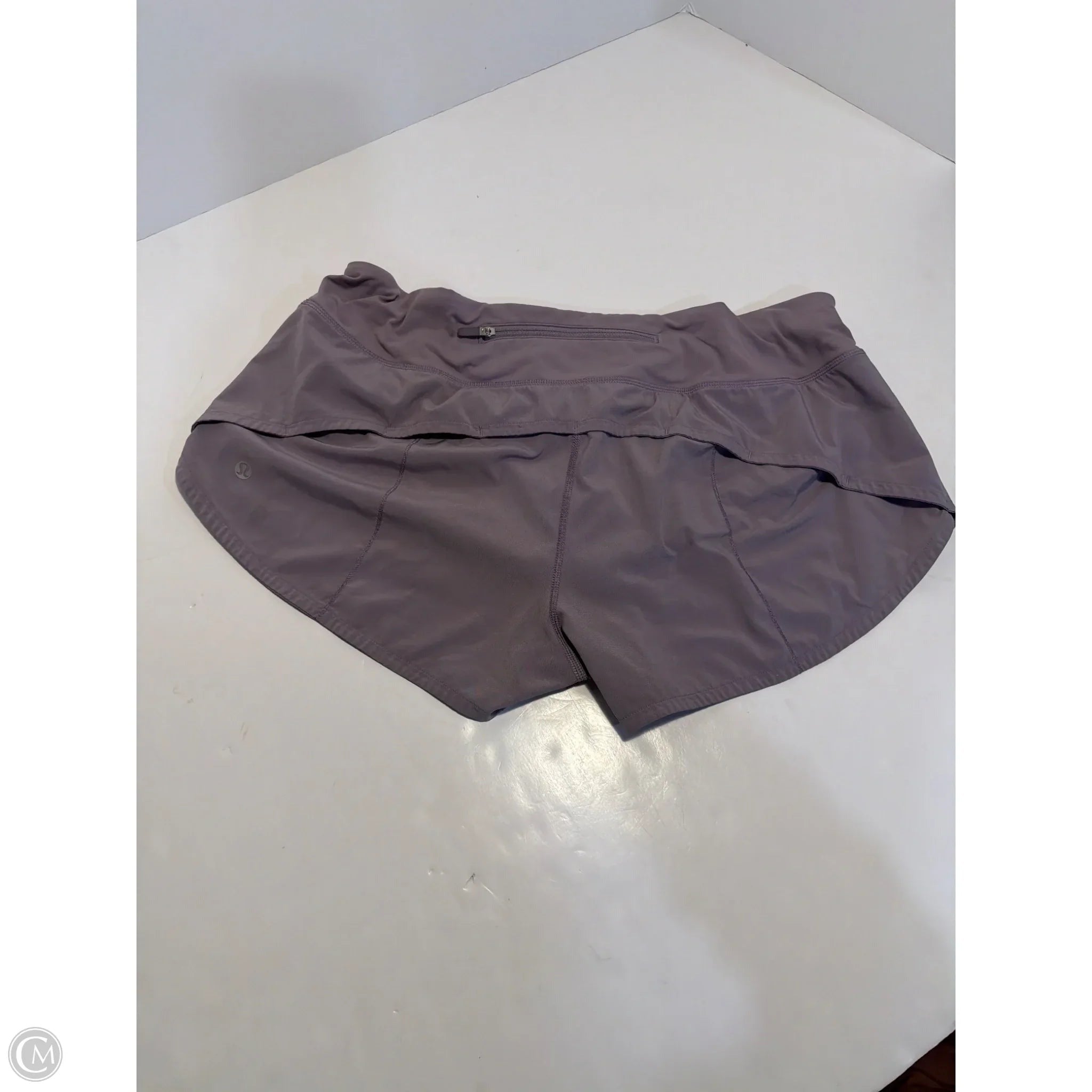Athletic Shorts By Lululemon In Purple, Size: 10