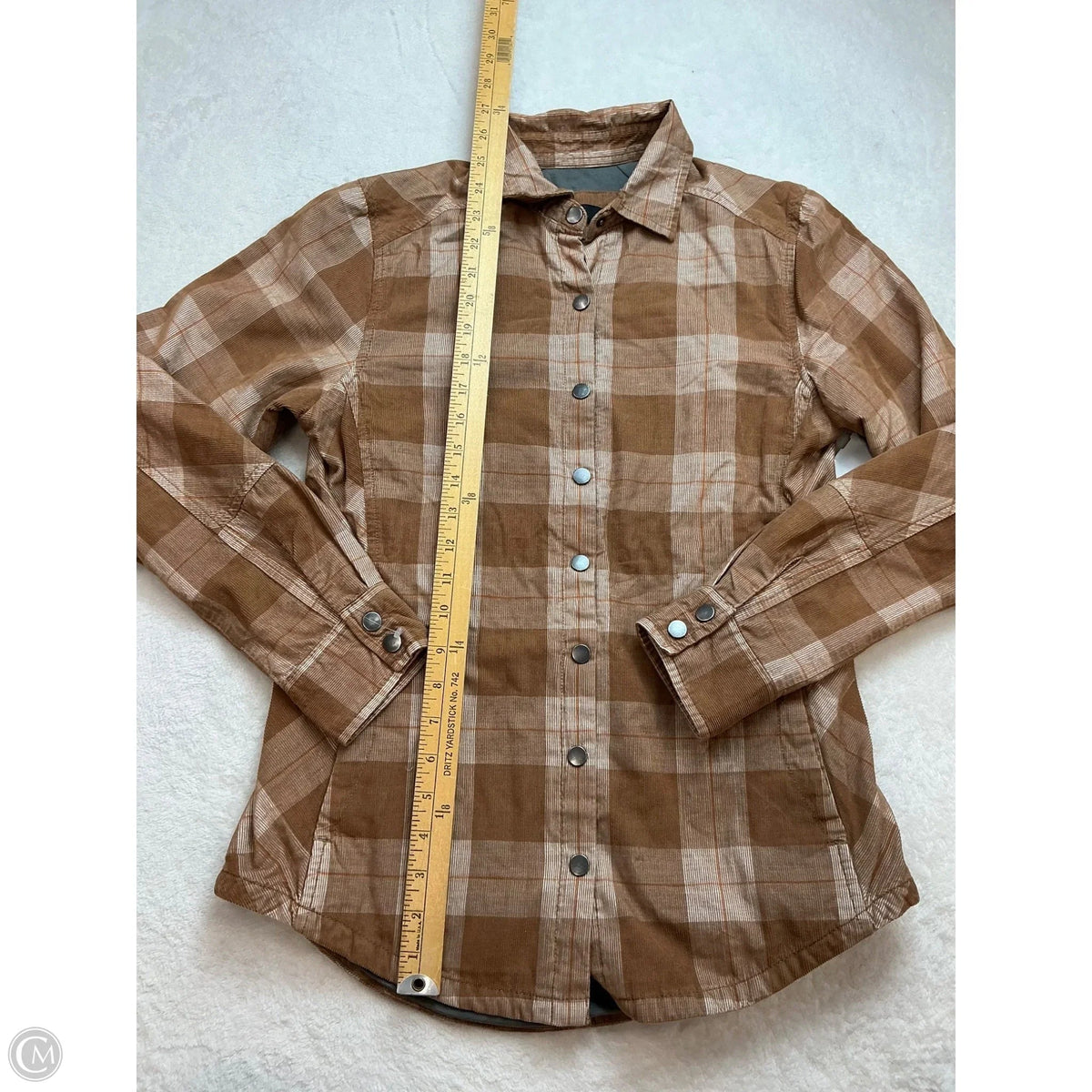 Top Long Sleeve By Prana In Brown, Size: Xs