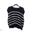 Sweater Short Sleeve By Jessica Simpson In Black & White, Size: Xl