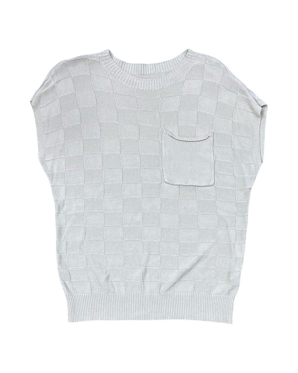 Top Ss By Clothes Mentor In Tan, Size:L