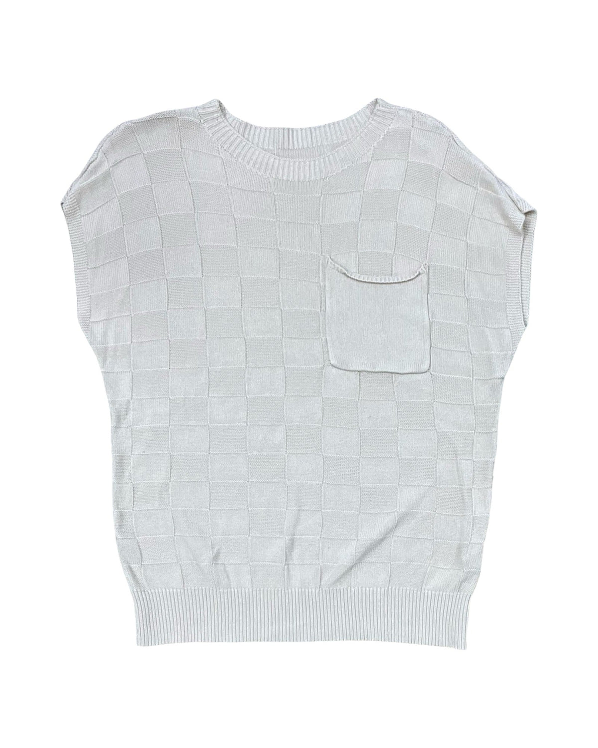 Top Ss By Clothes Mentor In Tan, Size:L