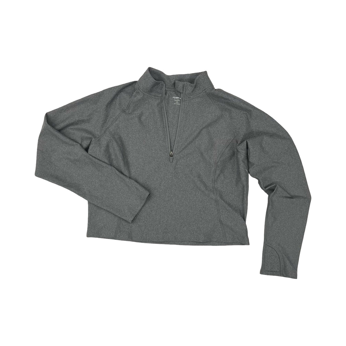 Athletic Jacket By Old Navy In Grey, Size:Xl