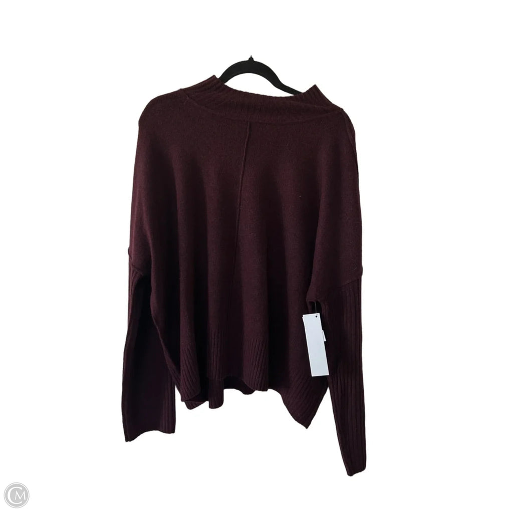 Sweater By Simply Vera In Maroon, Size: Xl