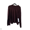 Sweater By Simply Vera In Maroon, Size: Xl