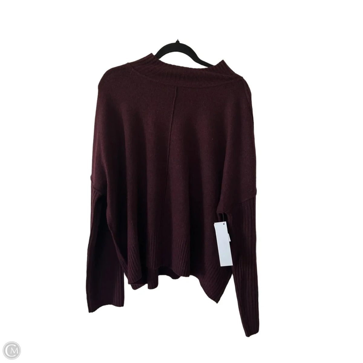 Sweater By Simply Vera In Maroon, Size: Xl