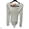 Bodysuit By Abercrombie And Fitch In Cream, Size: Xs