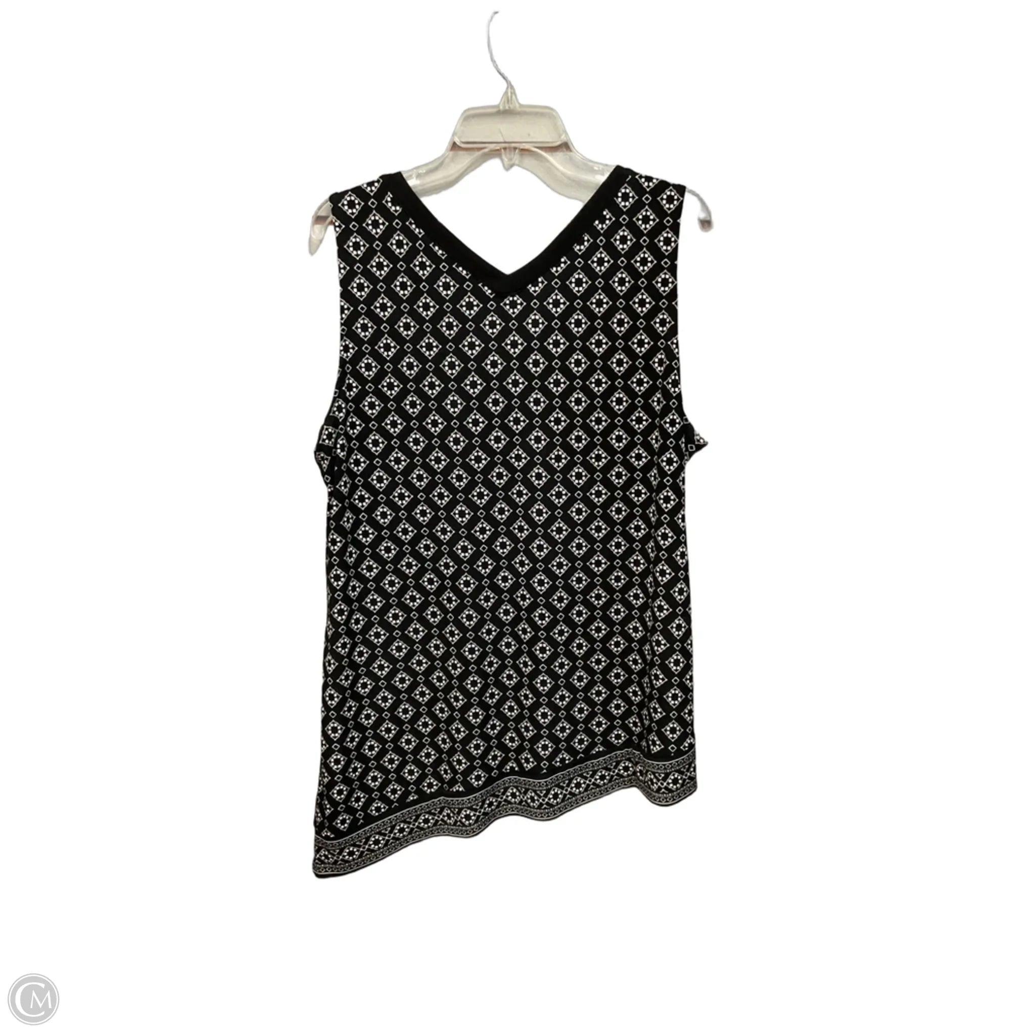 Top Sleeveless By White House Black Market In Black, Size: Xl