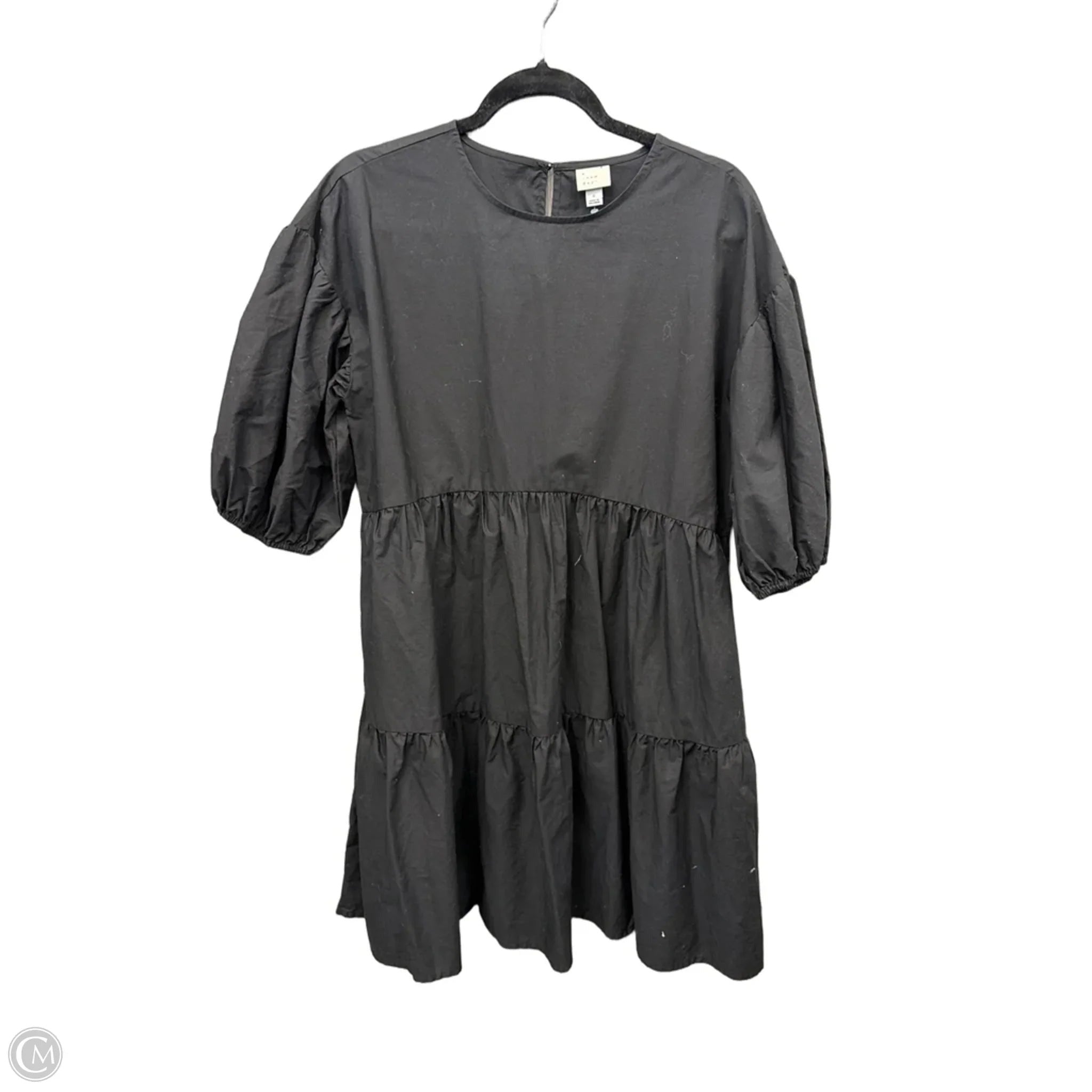 Dress Casual Midi By A New Day In Black, Size: S