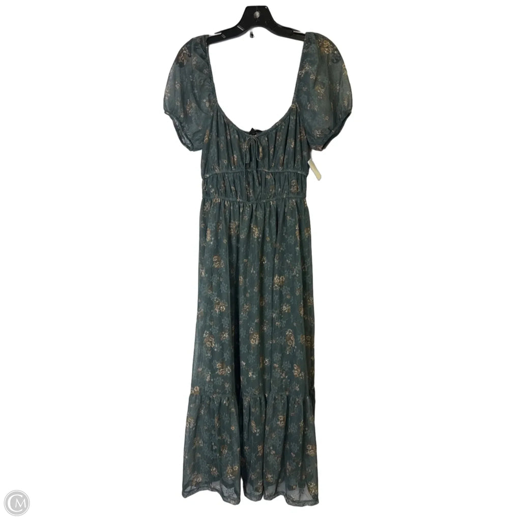 Dress Casual Maxi By Blu Pepper In Blue, Size: M