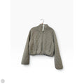 Athletic Jacket By Lululemon In Grey, Size: 6
