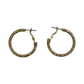 Earrings Hoop By Clothes Mentor In Gold