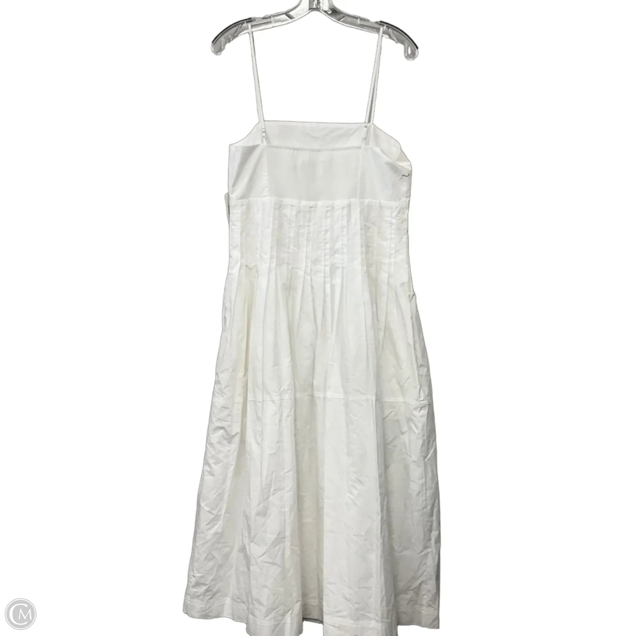 Dress Casual Maxi By Banana Republic In White, Size: 10