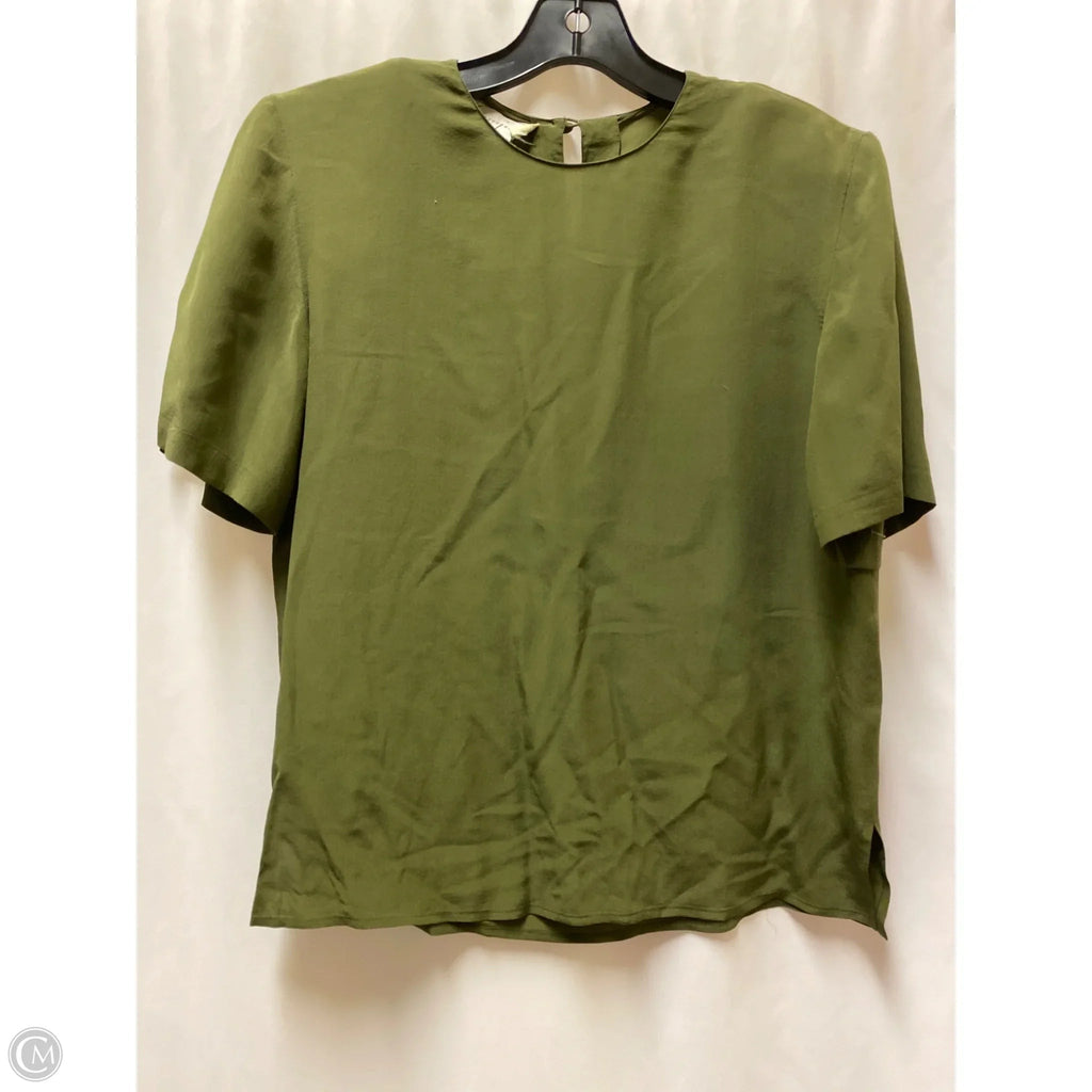 Top Short Sleeve By Spencer Jeremy In Green, Size: M