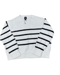 Sweater By Gap In White, Size:1X