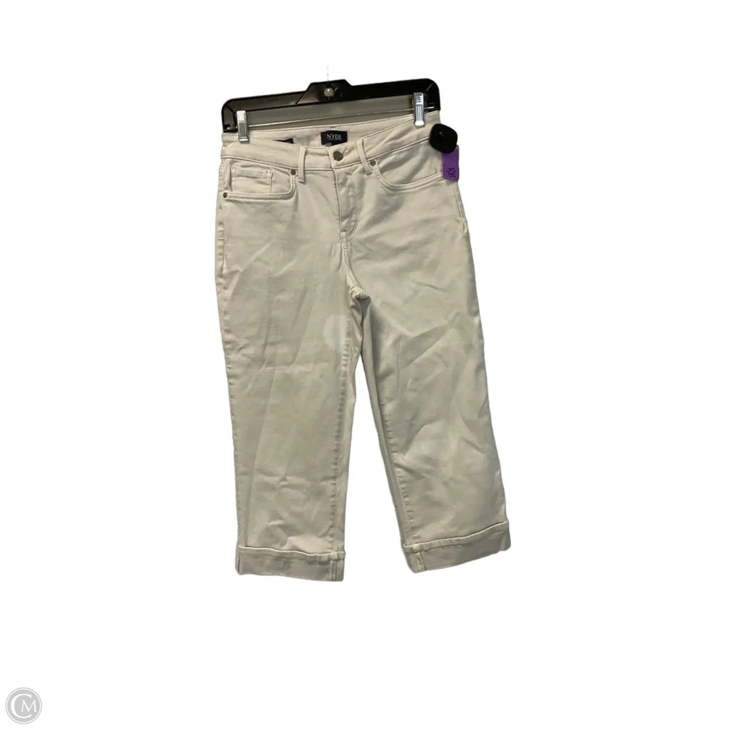 Capris By Not Your Daughters Jeans In Tan, Size: 4
