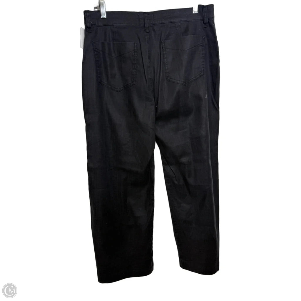 Pants Cropped By Evereve In Black, Size: 12
