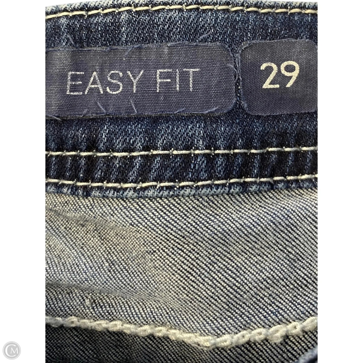 Capris By Grace In Blue Denim, Size: 8