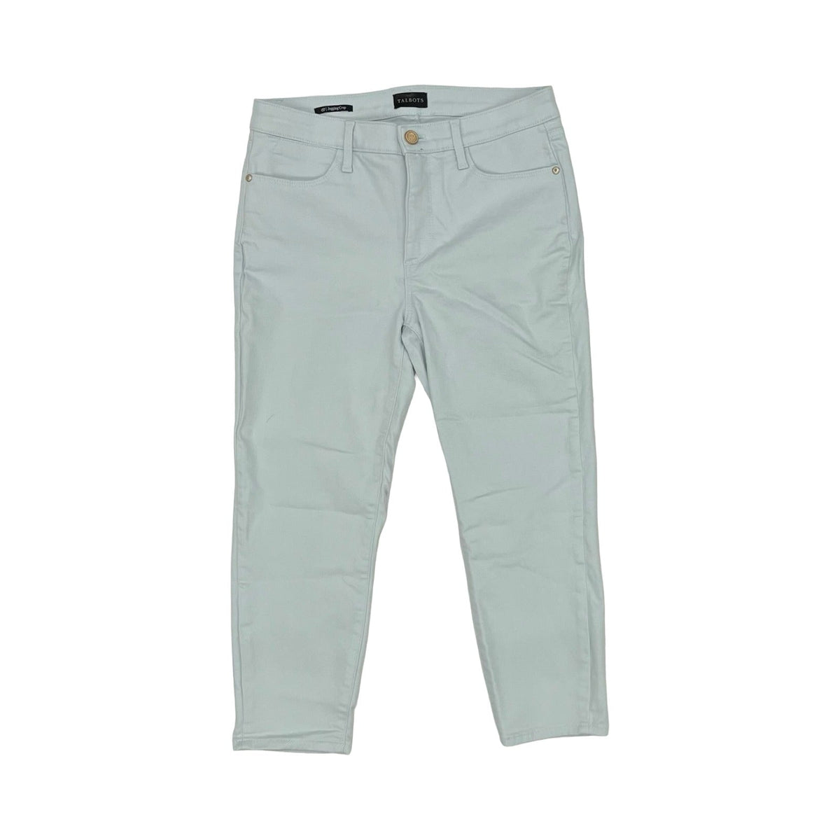 Jeans Cropped By Talbots In Blue Denim, Size:6P