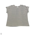 Top Short Sleeve By Green Envelope In Striped Pattern, Size: Xl