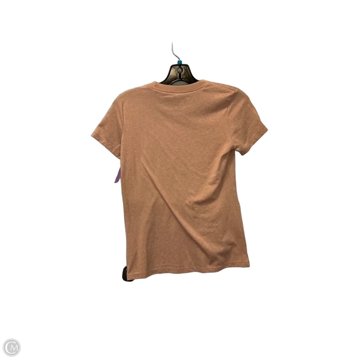 Athletic Top Short Sleeve By Nike In Orange, Size: Xs