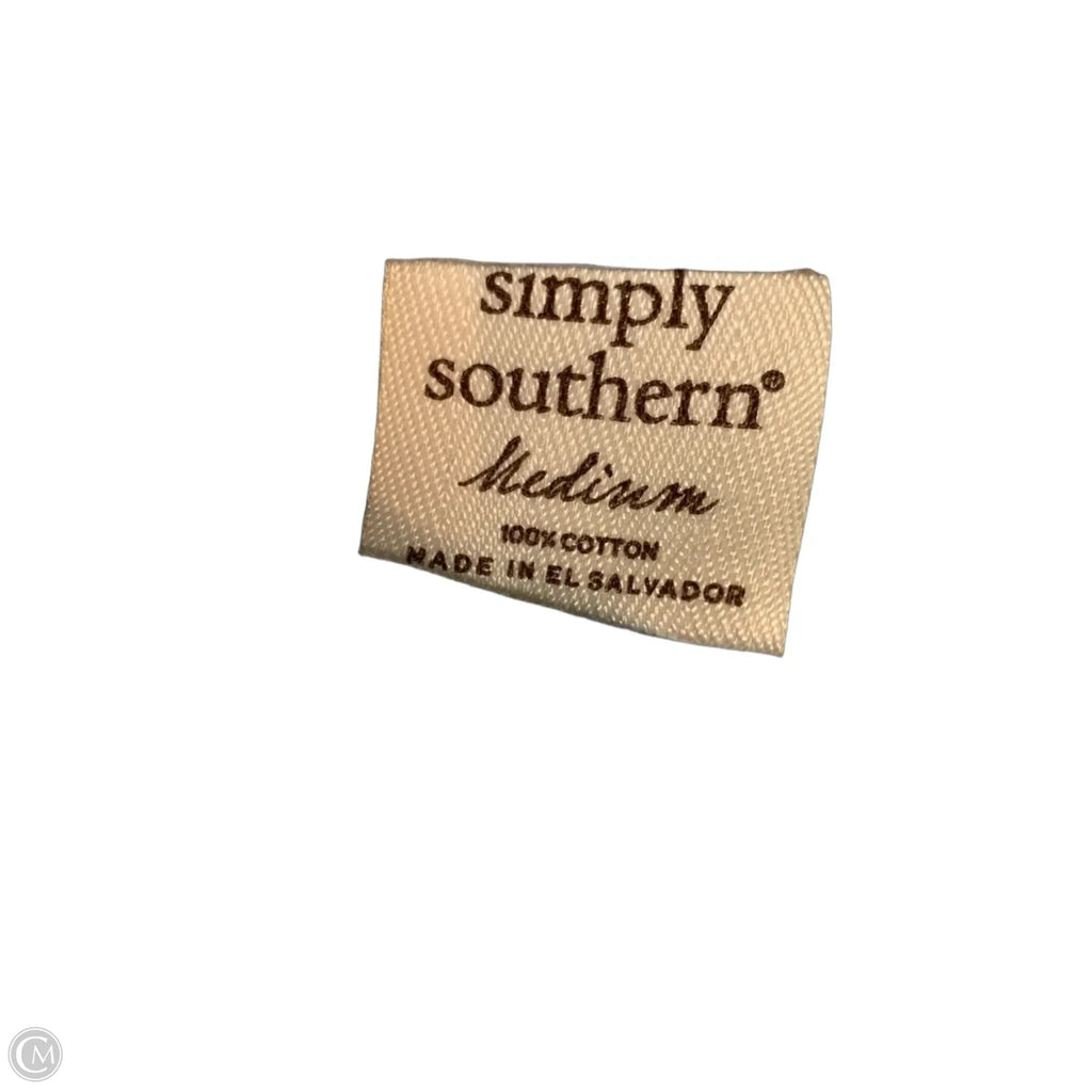 Tank Top By Simply Southern In Blue, Size: M
