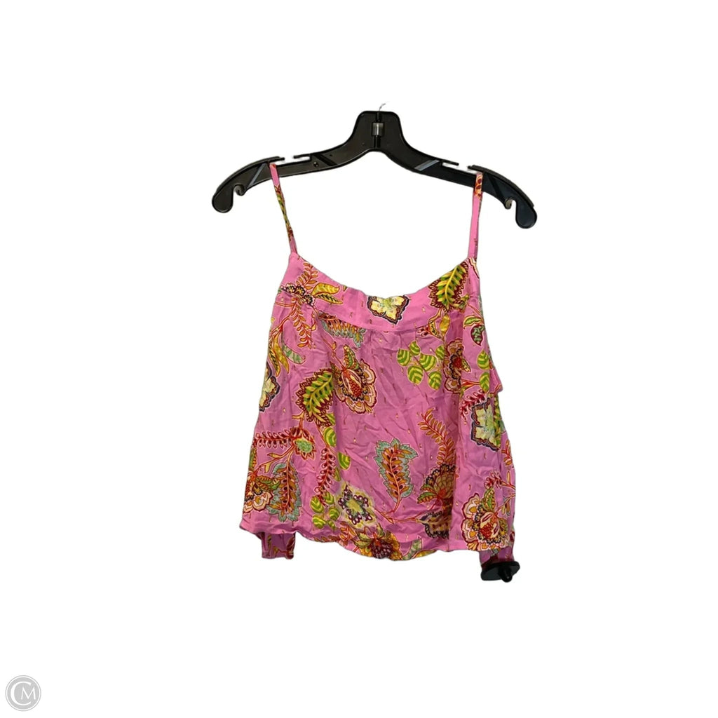 Top Sleeveless By Aerie In Pink, Size: L
