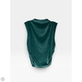 Top Sleeveless Basic By A New Day In Green, Size: S