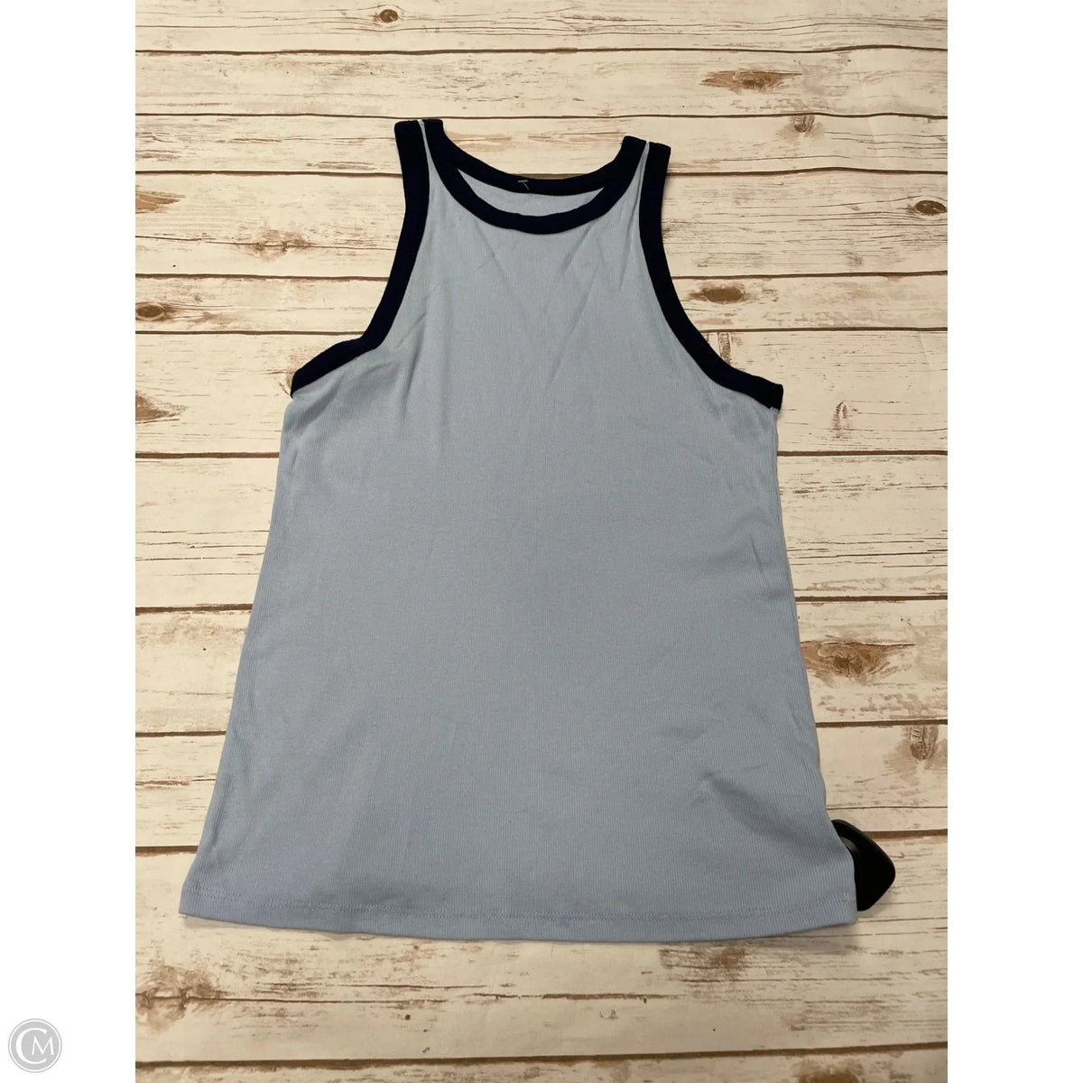 Top Sleeveless Basic By A New Day In Blue, Size: Xl