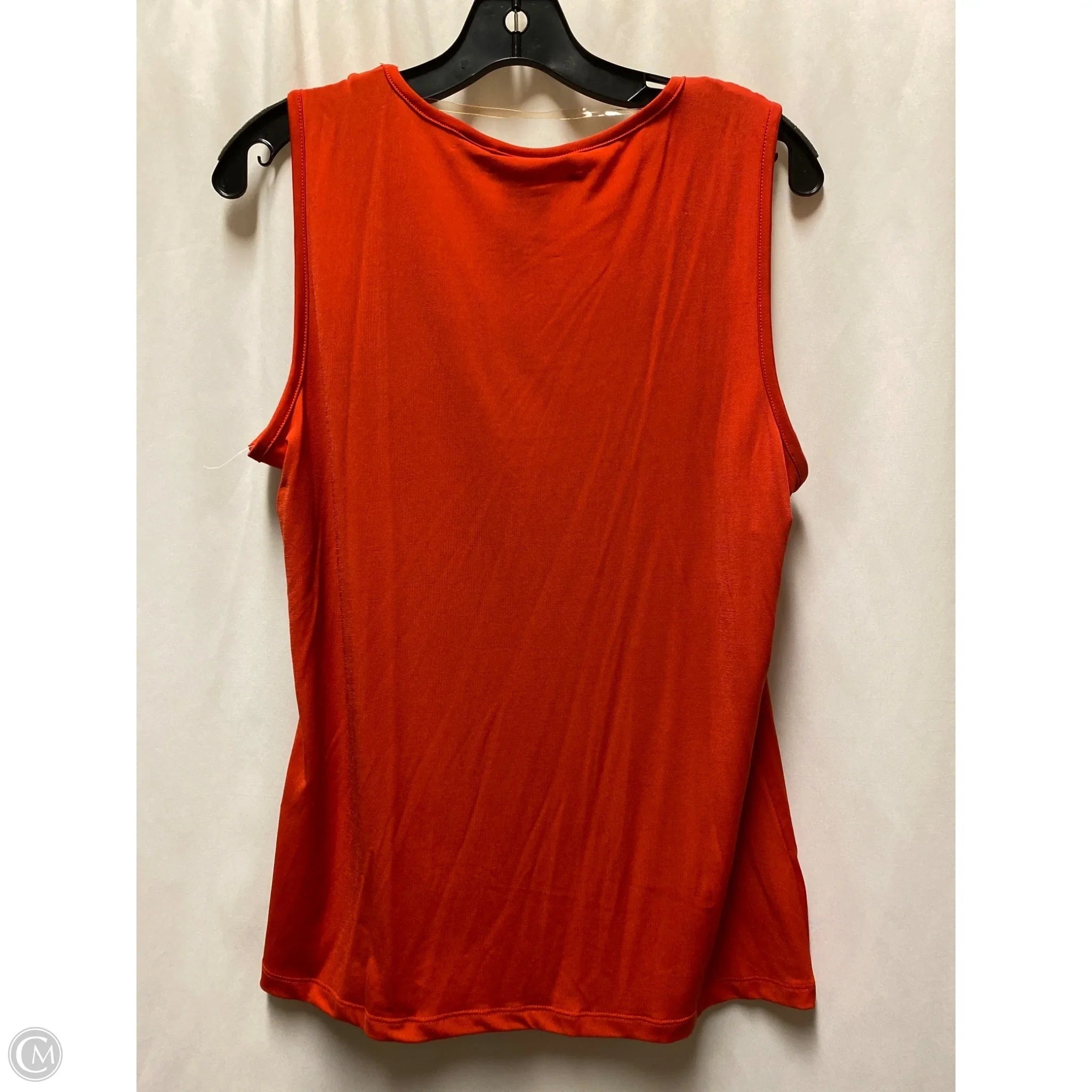 Top Sleeveless By Sag Harbor In Orange, Size: M