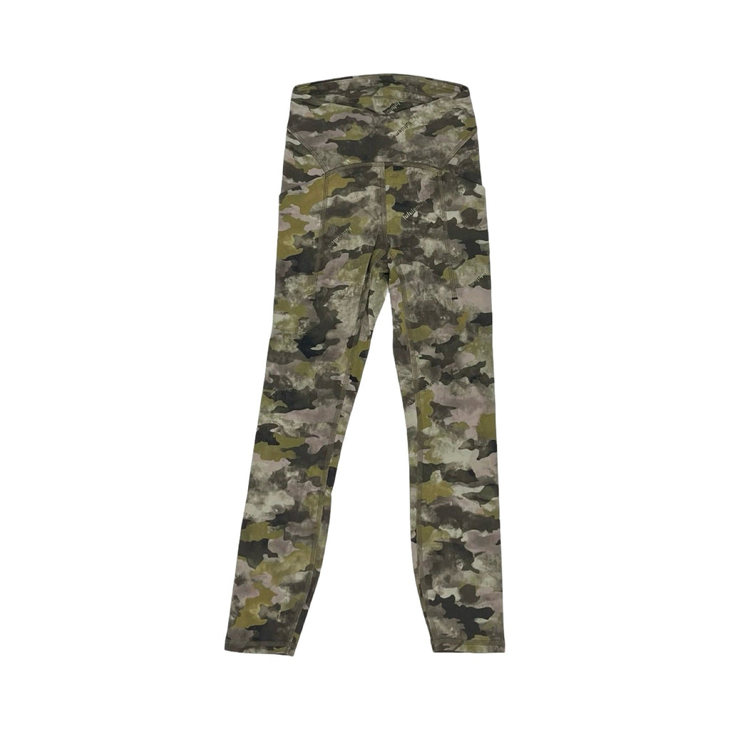 Athletic Leggings By Lululemon In Camouflage Print, Size:Xs