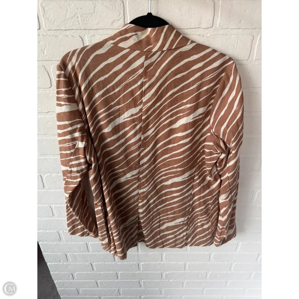 Blazer By A New Day In Brown & Cream, Size: M