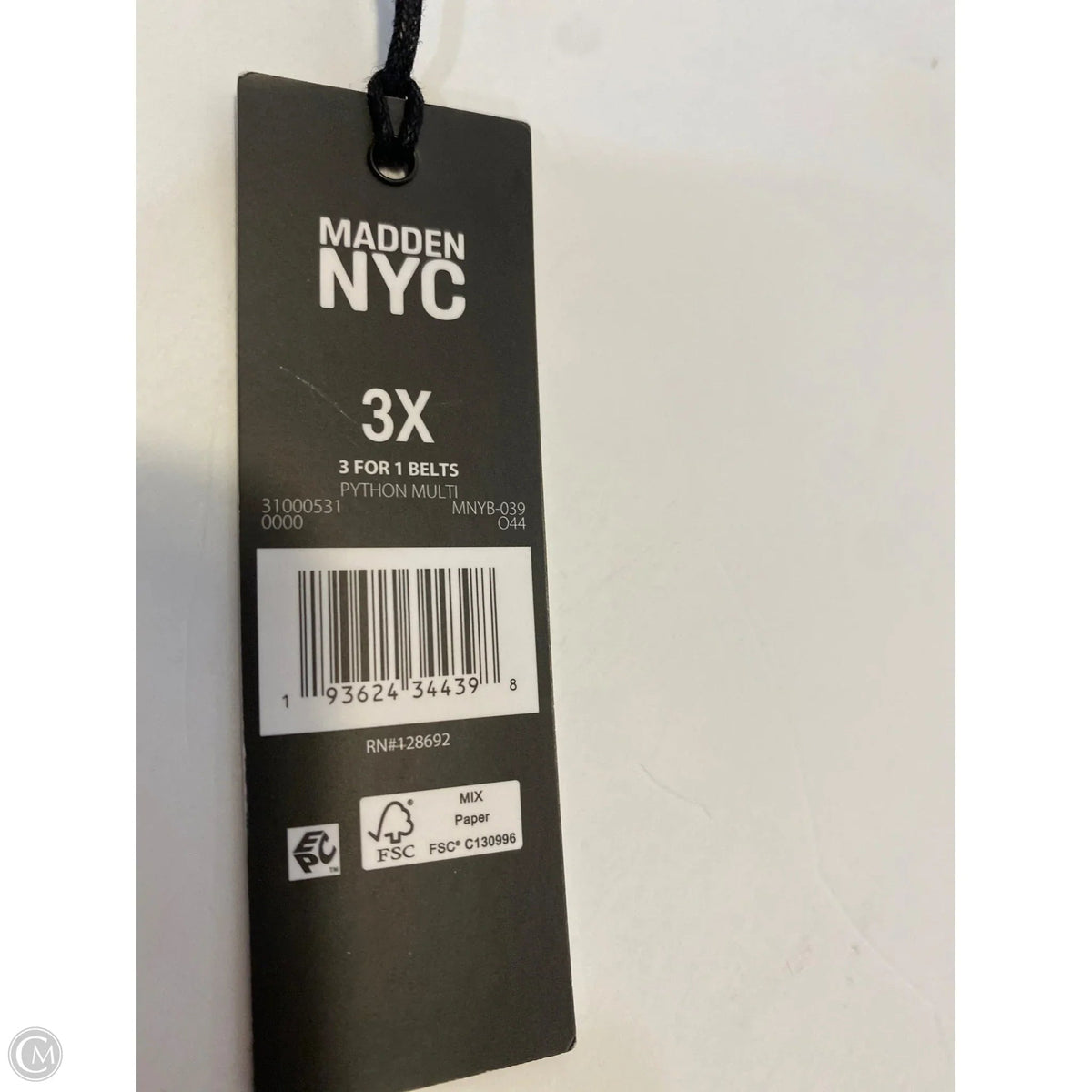 Belt By Madden Nyc, Size: Xlarge