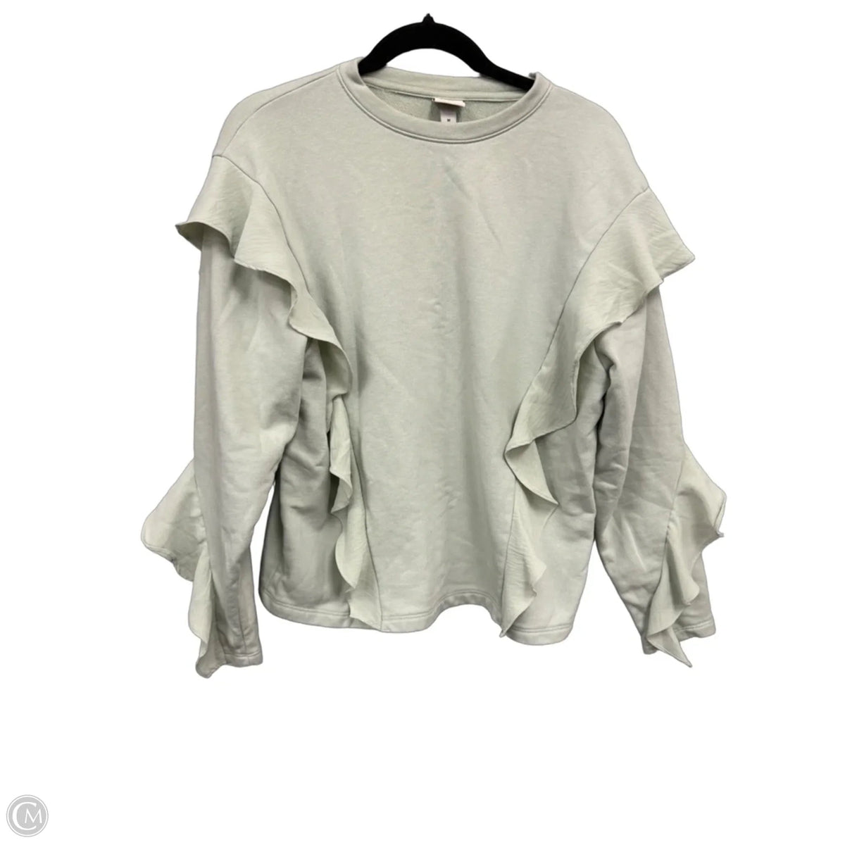 Sweatshirt Crewneck By A New Day In Green, Size: M