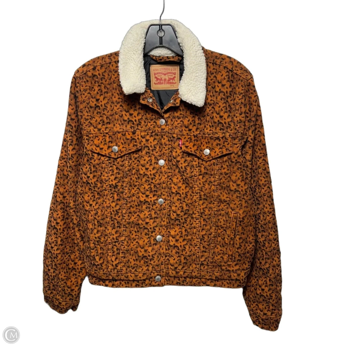 Jacket Other By Levis In Animal Print, Size: L