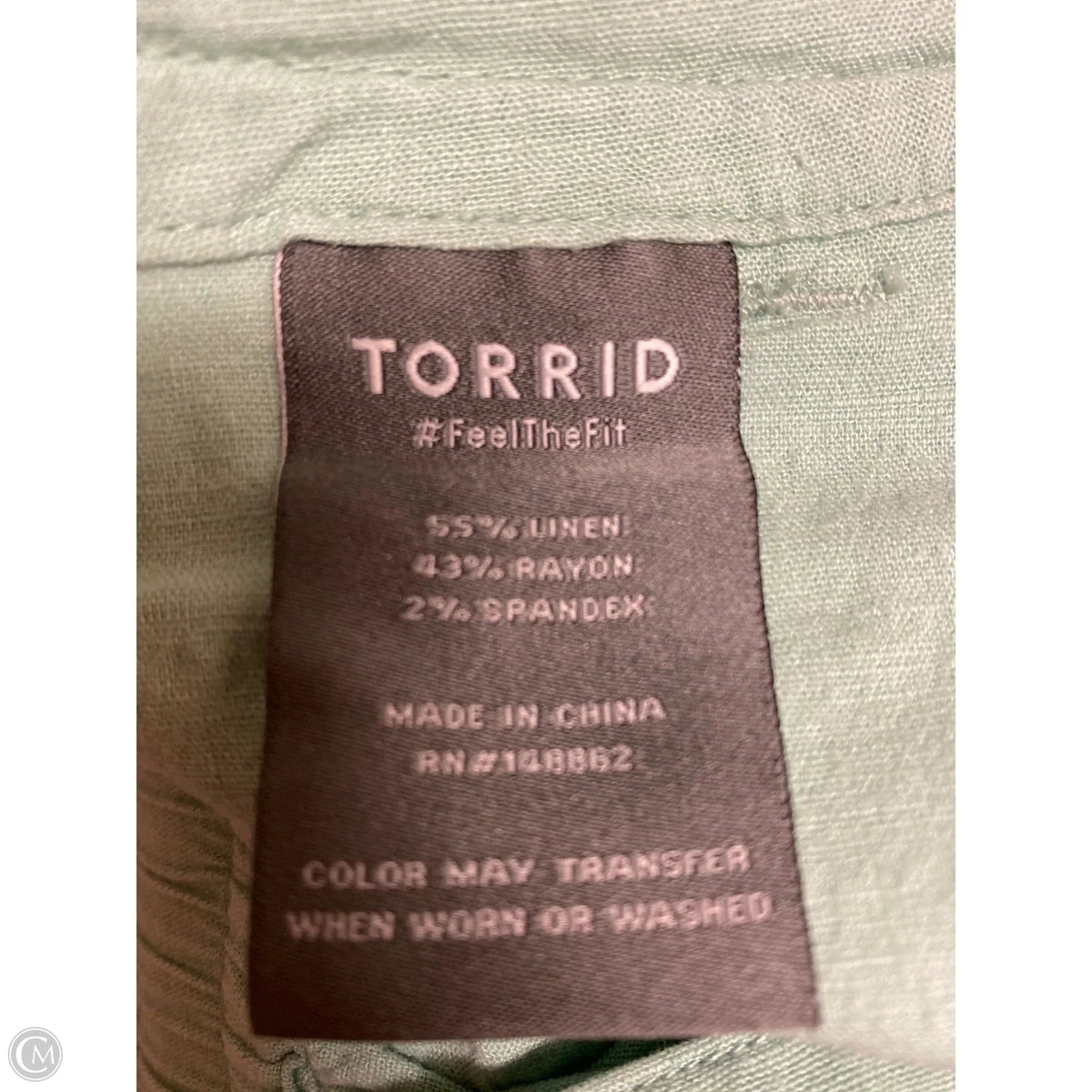 Shorts By Torrid In Green, Size: 26