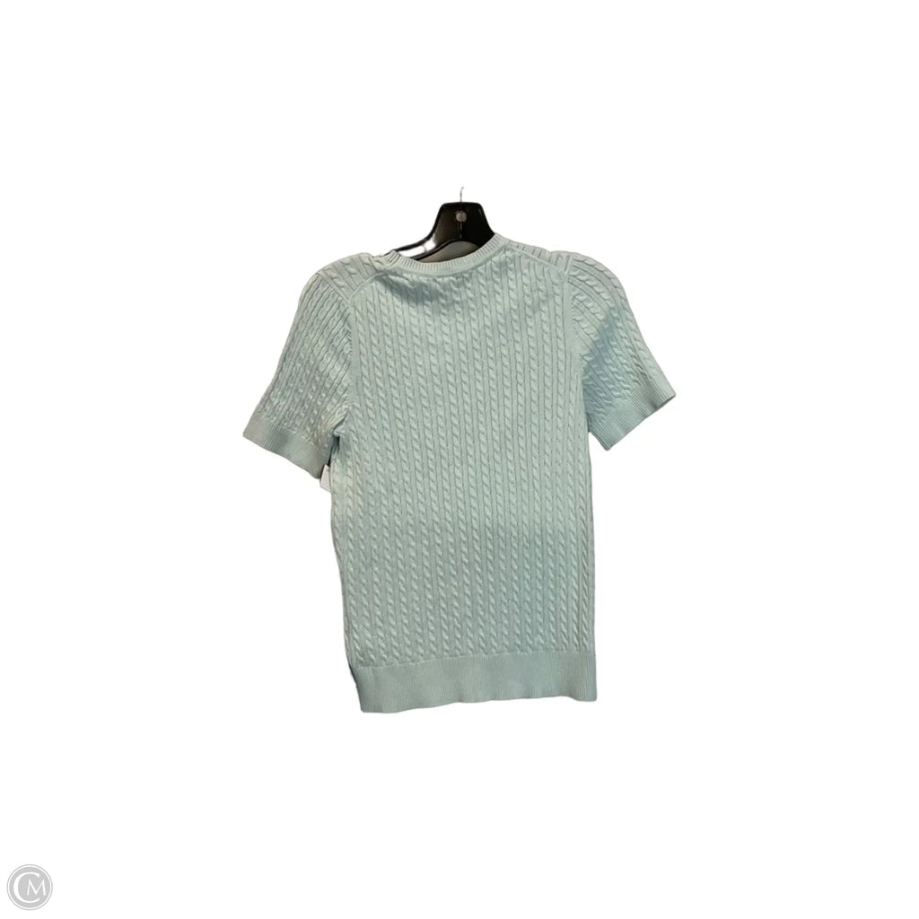 Top Short Sleeve By Tommy Hilfiger In Blue, Size: M